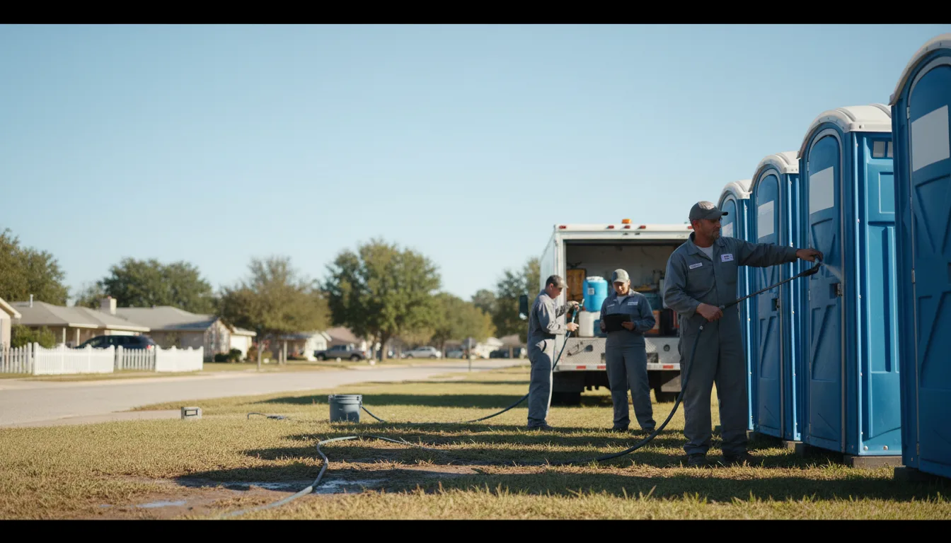 Long-Term Portable Toilet Rental in Lumberton, TX near me